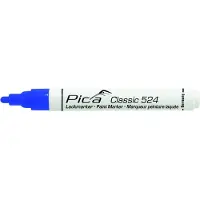 Pica-Marker Pennarello Pica per pittura/industriale punta tonda 2-4 mm, blu