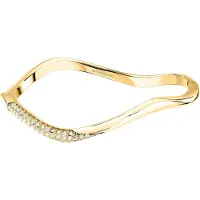 Morellato Bracciale Ondulato Solido Con Cristalli Design Sayp19 Diametro 5,6 Cm — Bracciale