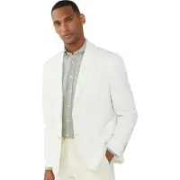 Hackett London per uomo. HM443303 Blazer bianco semplice (42/32), Cotone, Classico