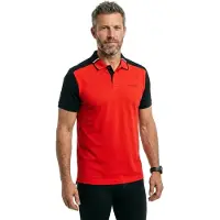 Hackett per uomo. HM563404 Polo Sport dalla vestibilità classica rossa (3XL), Rosso, Casual, Cotone, Manica corta