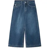 Pepe Jeans per ragazza. PG20000056F0 Jeans blu a gamba larga (10años= 140cm), Casual, Cotone, Denim, moda per bambini