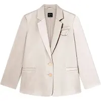 Armani Exchange per donna. XW001953AF21553U6223 Stile americano semi-beige (XXS), Casual, Classico, Poliestere