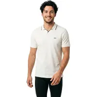 Armani Exchange per uomo. XM002401AF10366U0009 Polo Breath bianco (S), Casual, Cotone, Manica corta
