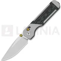 Kizer Cutlery Coltello pieghevole Militaw 315 Elmax, Shipwreck CamoCarbon & Gray Aluminum, Satin