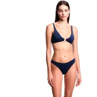 Emporio Armani per donna. EW003390_AF20255 Bikini Lurex blu marino (S), Beachwear, Poliamide, Navy