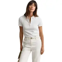 Gant per donna. 4201535 Polo Marchio bianco (XXL), Casual, Cotone, Manica corta