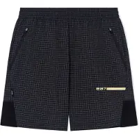 Emporio Armani per uomo. 7M001506_AF22110 Pantaloncini Logo Series neri (L), Nero, Casual, Sportivo, Sportswear, Multisport, Poliamide