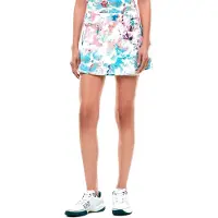 Emporio Armani per donna. 7W000892_AF14524 Gonna da tennis professionale, bianca (L), Bianco, Sportivo, Tennis / Paddle tennis, Poliamide