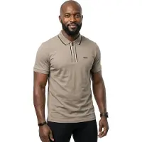 BOSS per uomo. 50555698 Polo Active slim fit verde (XXL), Casual, Cotone, Manica corta