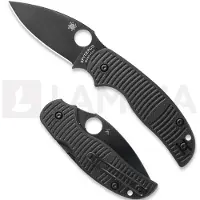 Spyderco Coltello pieghevole Sage 5 Salt Black G-10 MagnaCut, nero