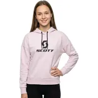 SCOTT Women's Hoody Icon L/S Felpa con cappuccio Donna (XL, fuchsia)
