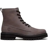 Timberland per uomo. TB0A41CGEJV1 Stivali in pelle Britton Drive grigio (43), Basso, Stringhe, Casual