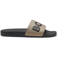BOSS per uomo. 50536835 Ciabatte Aryeh Slid marrone (42), Basso, Nessuno, Casual, Beachwear