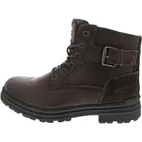 Camel active Boots stringati cioccolato