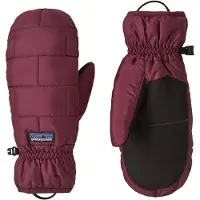 Patagonia - Moffole calde e impermeabili in PrimaLoft - Nano Puff Mitts Berry Fig in Poliestere Riciclato - Taglia L - Viola