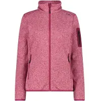 CMP Women's Jacket Jacquard Knitted Giacca in pile Donna (42, fuchsia)