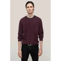 John Varvatos Jones Regular Fit Ls Brus Merlot Taglia: L | Maglioni a maglia Outlet | Uomo