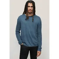 John Varvatos Moore Regular Fit Ls Crew Sapphire Taglia: XXL | Maglioni a maglia Outlet | Uomo | Blu