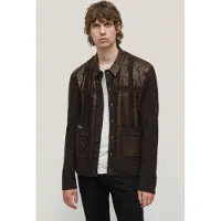 John Varvatos Ellington Regular Fit Shi Mocha Taglia: XL | Giacche Outlet | Uomo