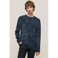 John Varvatos Cadman Ls Crew With Broke Navy Taglia: XS | Maglioni a maglia Outlet | Uomo | Blu