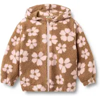 Wheat Kid's Zip Fleece Milla Giacca in pile Bambini (128, marrone)