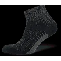 Asics Performance Run Sock Quarter Calze da running (35-38, nero)