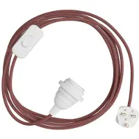 Creative Cables Portalampada Con Cavo Snakebis Zig-zag Shade Ready E27