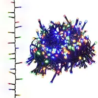 vidaXL Luci LED da fata con 2000 LED Multicolore 45 m PVC
