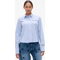 Baum und pferdgarten Menja Shirt Sky Blue Sunny Stripe Taglia: 34 | Maglie a manica lunga Outlet | Donna | Blu