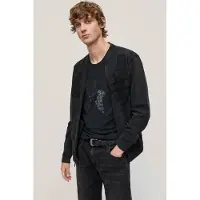 John Varvatos Farron Ls Bomber Jacket W Black Taglia: S | Bomber Outlet | Uomo | Nero