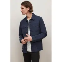 John Varvatos Ricardo Jacket-utility Sh Navy Taglia: 48 | Giacche di jeans Outlet | Uomo | Blu