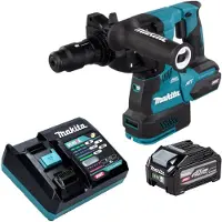 Makita Martello perforatore a batteria HR 002 GU101 40 V max. 2,9 J SDS plus Brushless + 1x batteria da 4,0 Ah + caricabatterie
