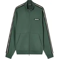EA7 per uomo. 7M001479_AF12660 Giacca Logo Series verde (L), Casual, Sportivo, Cotone
