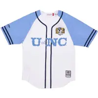 Mitchell & ness Casacca Bottoni Uomo Ncaa Practice Day Button Front Jersey Unchee White