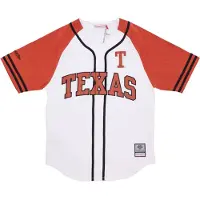 Mitchell & ness Casacca Bottoni Uomo Ncaa Practice Day Button Front Jersey Texlon White