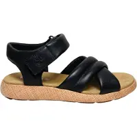 Timberland Scarpe Donna Belmar Waves Backstrap Sandal Medium Black Full Grain