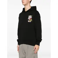Kenzo felpa wild tiger uomo nero