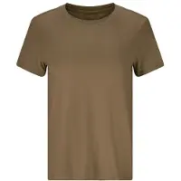 Athlecia Women's Pacy V3 S/S Tee Maglia funzionale Donna (44, marrone)