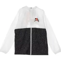Jordan Giacca a Vento Uomo Windwear Jacket White/black/infrared 23/metallic Silver