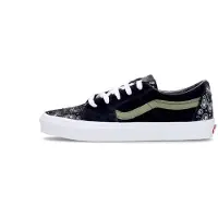 Vans Scarpa Bassa Uomo Sk8-low Paisley Suede Black