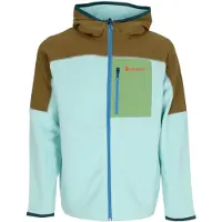 Cotopaxi Giubbotto Pile Uomo Abrazo Fleece Hoodie Full-zip Jacket Oak/sea Glass