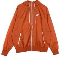 Nike Giacca a Vento Uomo Sportswear Woven Lined Windrunner Hooded Jacket Light Sienna/white