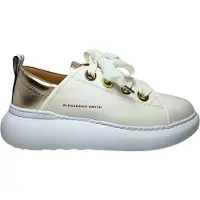 Alexander Smith Scarpe Donna Sneakers Queen-White Gold