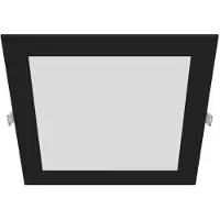 Forlight - Faretto da incasso a soffitto Easy CCT Square Recessed 170x170 Alluminio, polistirene nero, OPAL