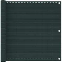 Syfax Schermo da balcone Rettangolare 90 x 1000 cm HDPE e alluminio
