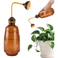 OEM Annaffiatoio per bonsai con beccuccio a spruzzo - 450 ml (marrone)