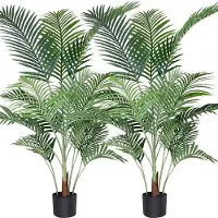 OEM Palma artificiale da 140 cm con 15 rami, decorazione per interni ed esterni
