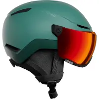 Atomic - Casque de ski - Revent Visor Stereo Silver Pine - Taglia 55-59 cm - Verde