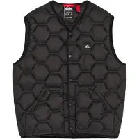 Quiksilver Fuse Urban Gilet Gilet sintetico Uomo (M, nero)