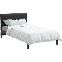 vidaXL , coperta invernale per letto, 140 x 220 cm, imbottitura in piume, colore bianco, traspirante